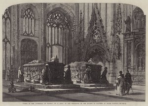 Tombs in the Cathedral of Toledo